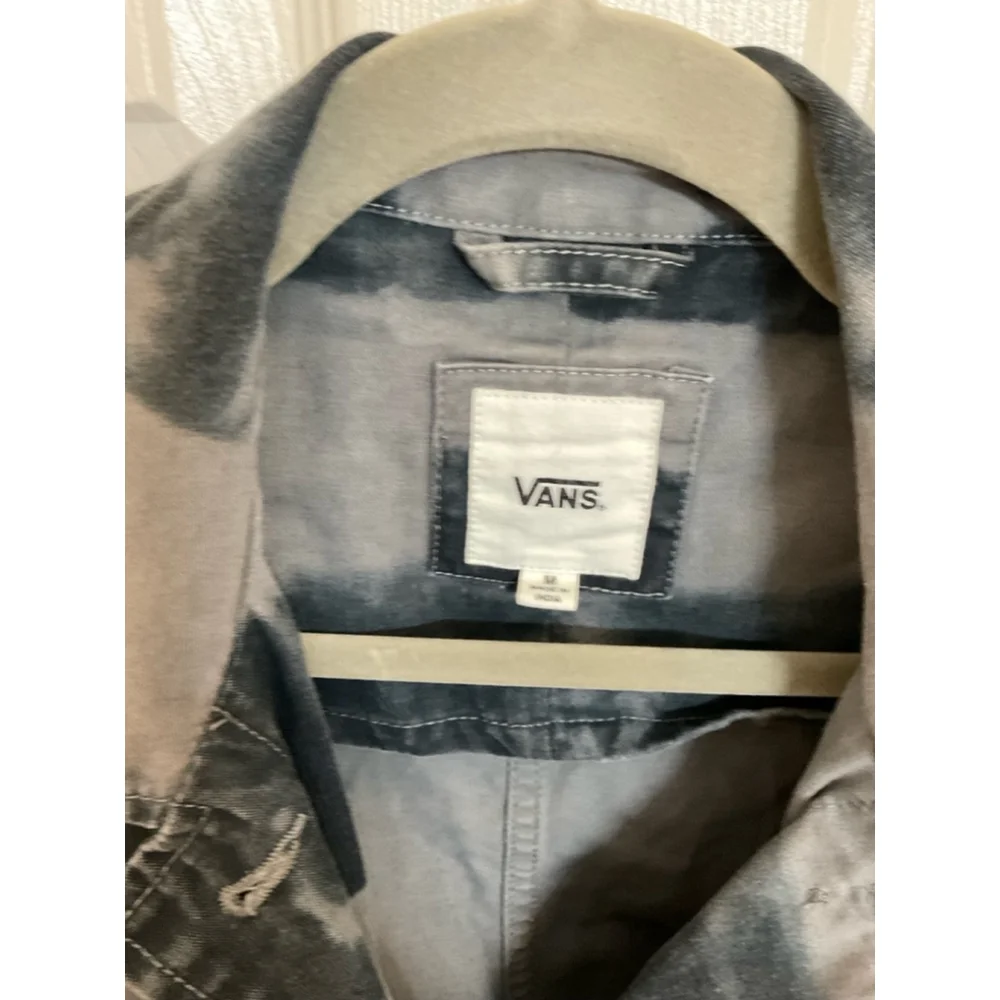 Women's Vans Vintage Jacket, Size M, Gray & Black